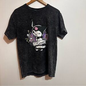 Black Kuromi Graphic T-Shirt Size Large